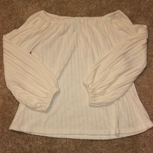 Off the shoulder blouse